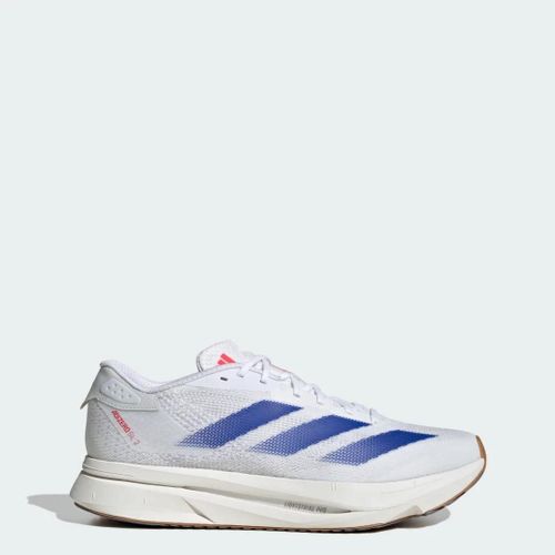 Chaussure De Running Adizero Sl2 Adidas - Cloud White / Royal Blue / Pure Ruby - 40