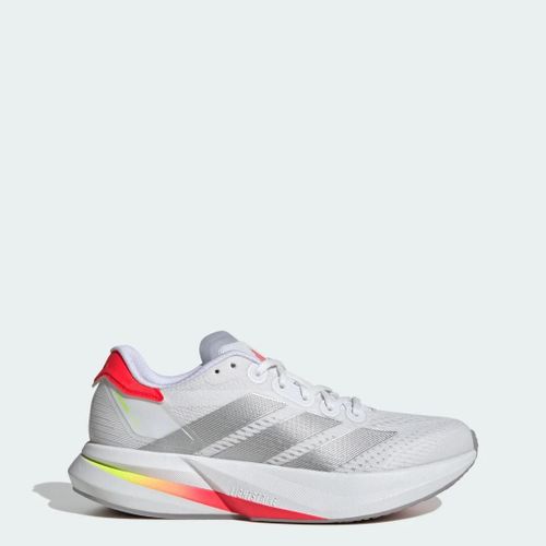 Chaussure De Running Duramo Speed 2 Adidas - Cloud White / Silver Metallic / Lucid Red - 36 2/3