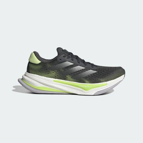 Chaussure De Running Supernova Prima Adidas - Carbon / Iron Metallic / Pulse Lime - 40