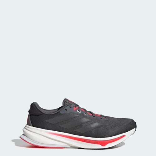 Chaussure De Running Supernova Rise 2 Adidas - Grey Five / Night Metallic / Lucid Red - 39 1/3