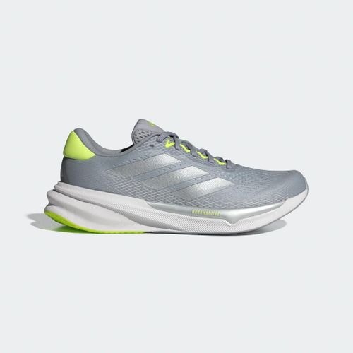 Chaussure De Running Supernova Stride 2.0 Adidas - Halo Silver / Silver Metallic / Lucid Lemon - 38 2/3