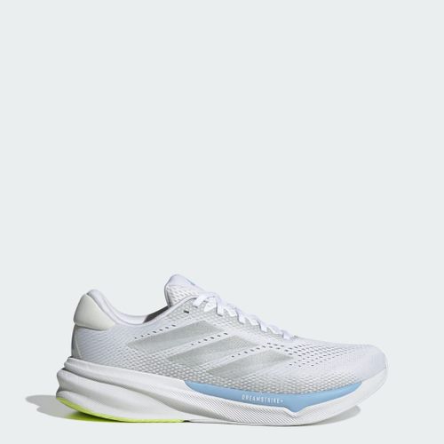 Chaussure De Running Supernova Stride 2 Adidas - Cloud White / Matte Silver / Glow Blue - 40 2/3