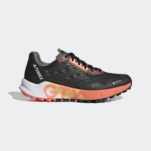 Chaussure De Trail Running Terrex Agravic Flow 2.0 Gore-Tex Adidas - Core Black / Core Black / Coral Fusion - 40 2/3