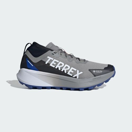 Chaussure De Trail Running Terrex Agravic Gtx Adidas - Charcoal Solid Grey / Semi Impact Orange / Semi Lucid Blue - 46