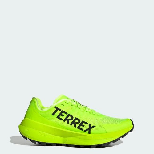 Chaussure De Trail Running Terrex Agravic Speed Adidas - Lucid Lemon / Core Black / Dash Grey - 38 2/3