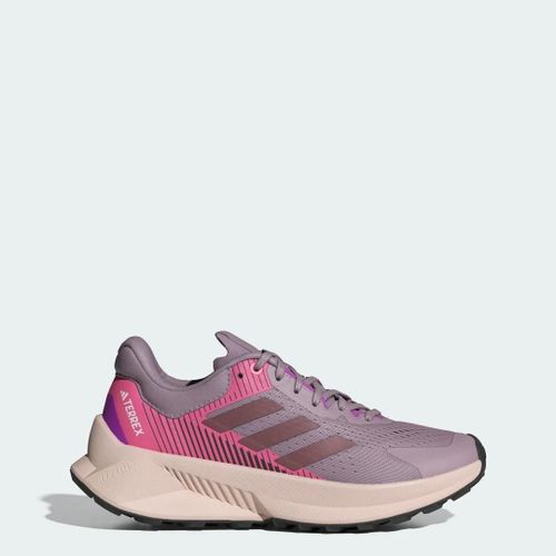 Chaussure De Trail Running Terrex Soulstride Flow Adidas - Preloved Fig / Burgundy / Pink Fusion - 38