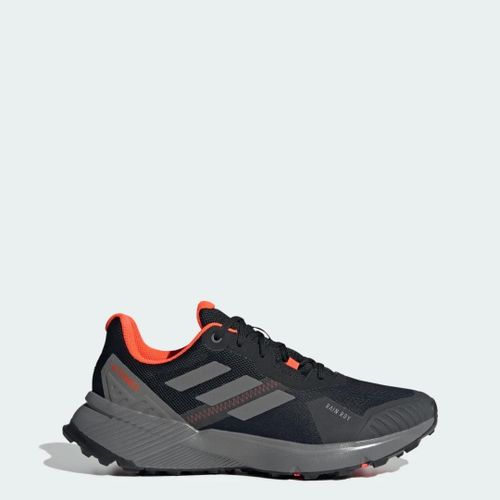 Chaussure De Trail Running Terrex Soulstride Rain.Rdy Adidas - Core Black / Grey Four / Solar Red - 43 1/3