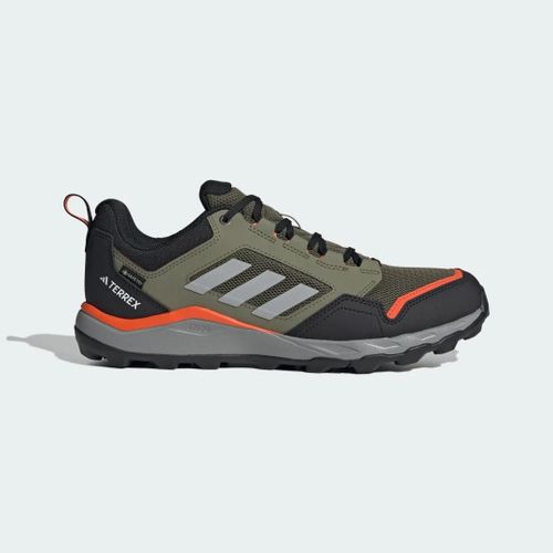 Chaussure De Trail Running Tracerocker 2.0 Gore-Tex Adidas - Olive Strata / Charcoal Solid Grey / Semi Impact Orange - 45 1/3