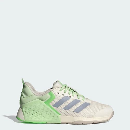 Chaussure De Training Dropset 3 Adidas - Halo Silver / Semi Green Spark / Lime Burst - 42 2/3