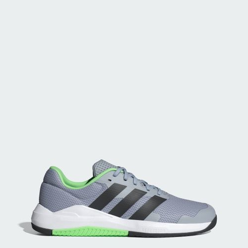 Chaussure De Training Dropset Base Adidas - Halo Silver / Lime Burst / Core Black - 46 2/3