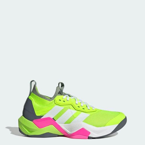 Chaussure De Training Rapidmove Adv 2 Hiit Adidas - Lucid Lemon / Cloud White / Lucid Pink - 39 1/3