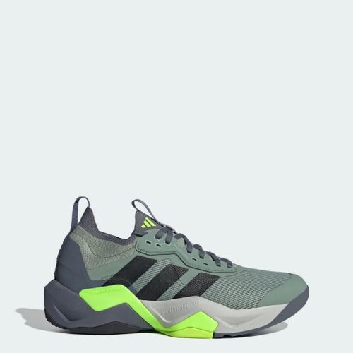 Chaussure De Training Rapidmove Adv 2 Hiit Adidas - Silver Green / Core Black / Lucid Lemon - 39 1/3