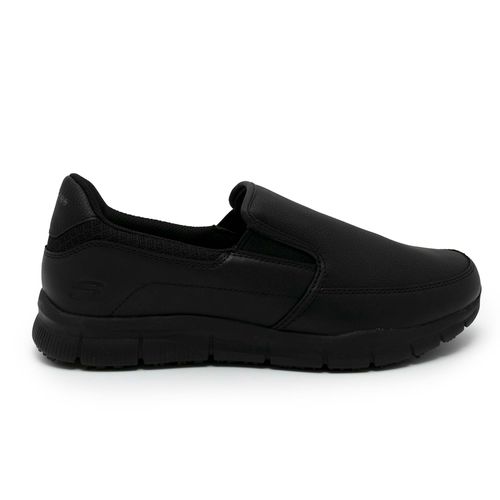 Chaussure De Travail Skechers Nampa- Groton Slip On Noir - 45