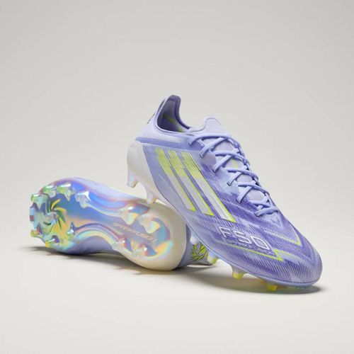 Chaussure F50 Sparkfusion Elite Low Firm Ground/Artificial Grass Adidas - Violet Tone / Lucid Lemon / Purple Rush - 40 2/3