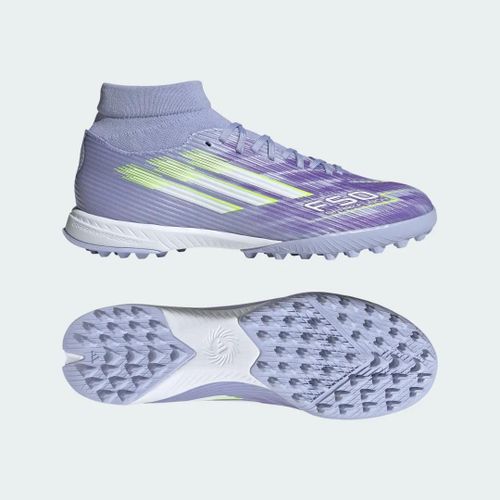 Chaussure F50 Sparkfusion League Turf Adidas - Violet Tone / Lucid Lemon / Purple Rush - 47 1/3