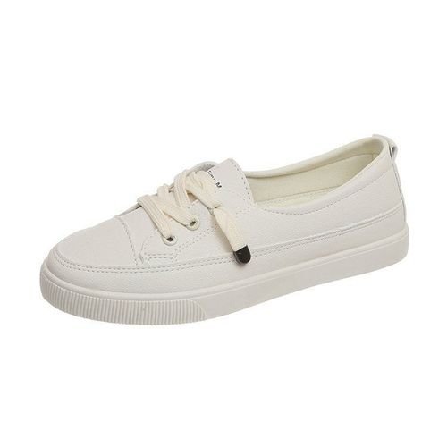 Chaussure Femme Basket Femme Chaussures Vulcanises Comemore - Baskets  Lacets Pour Femme,Chaussures Confortables,Dcontractes,Plates,Blanches,Vulcanises,Lgres,Douces,Mocassins  Bouche Peu - 39