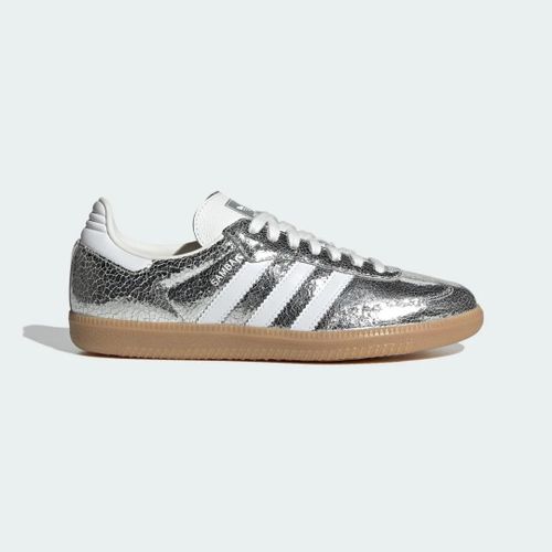 Chaussure Samba Og Adidas - Silver Metallic / Cloud White / Core White - 36