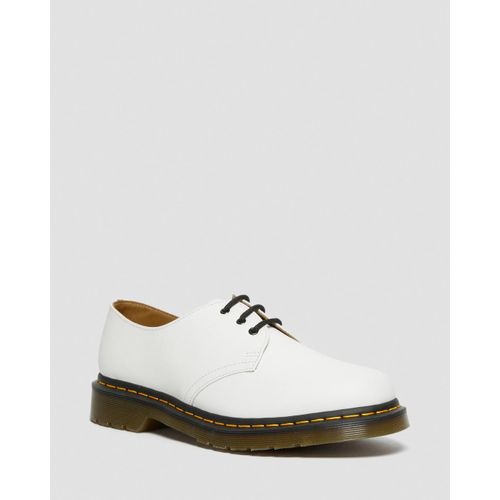 Dr Martens Chaussures 1461 En Cuir Smooth - White Smooth - 37