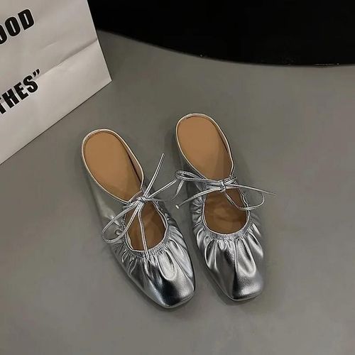 Chaussures  Essence Mary Pour Femmes,Pantoufles Plates,Lgres,Dcontractes,Polyvalentes,Extrieur,Degr D'usure,Printemps,t,Nouvelle Mode,2024 - 40