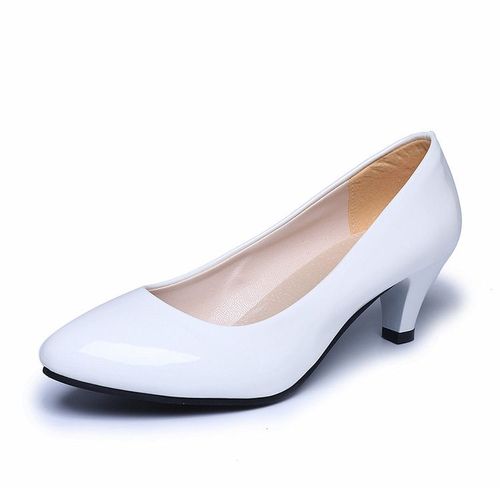 Chaussures  Talons Bas Pour Femmes,Escarpins Femme,Bouche Peu Profonde,Couleur Chair,Mode,Travail De Bureau,Fte De Mariage,Dames,Automne - 38