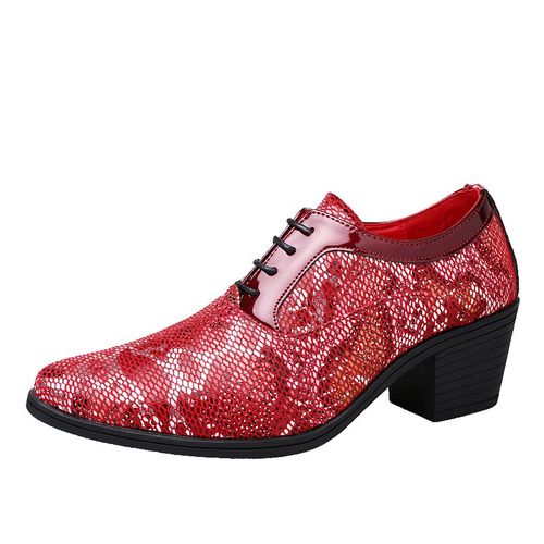 Chaussures  Talons En Cuir De Crocodile Marron Pour Hommes,Mocassins Formels,Chaussures Provoqu,Mode Dcontracte,Zapatos Zones Bre 2021 - 42