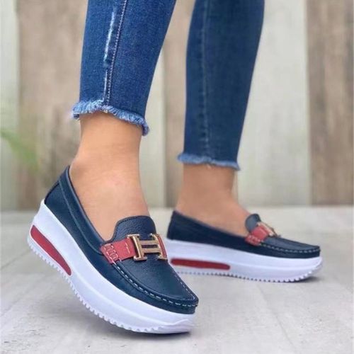 Chaussures Basses  Semelle Optique Pour Femmes,Chaussures De Marche Dcontractes,Simple,Printemps,Automne,Designer - 42