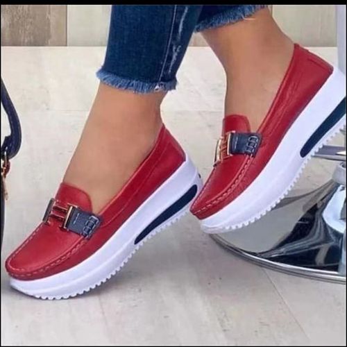 Chaussures Basses  Semelle Optique Pour Femmes,Chaussures De Marche Dcontractes,Simple,Printemps,Automne,Designer - 38