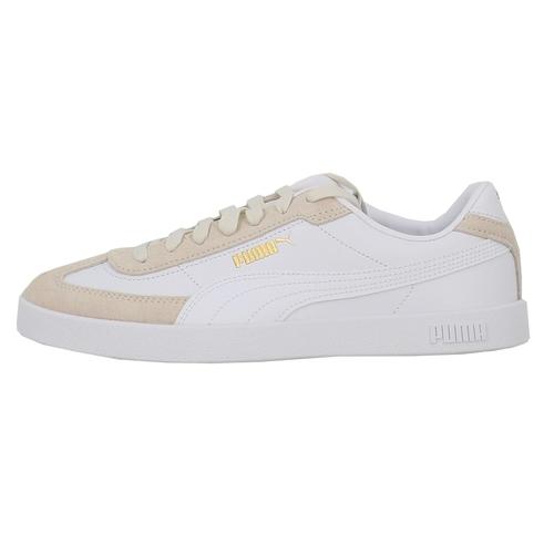 Chaussures Basses Cuir Ou Simili Puma Puma Club Ii Era Blanc - 40