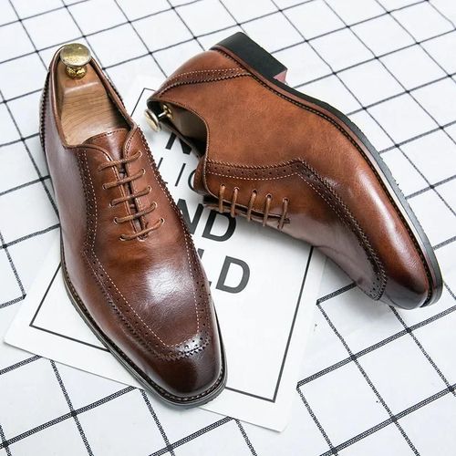 Chaussures Britanniques En Cuir Vritable Pour Hommes,Bottes Courtes Dcontractes,Chaussures D'affaires  Semelle Rouge,Haut De Gamme,Robe De Banquet,Mariage,Confrence - 44
