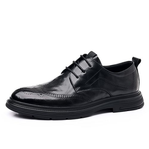 Chaussures Brogue lgantes En Cuir Group Pour Homme,Mocassins D'affaires Dcontracts,De Ix,De Mariage - 42