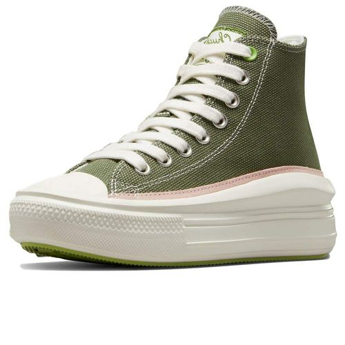 Chaussures Chuck Taylor All Star Move Hi - A07115c Vert - 38