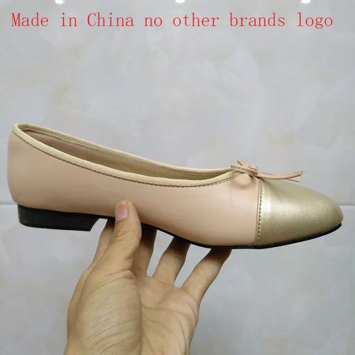 Chaussures De Ballet Classiques Pour Femmes,Escarpins De Base,pissure De Deux Documents,N?Ud En Tweed,Chaussures De Travail,Talons Bas,Escarpins  La Mode,2024 - 36