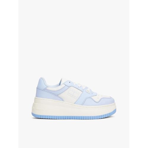 Chaussures De Basket Compenses Rtro En Cuir Tjw Retro Basket Flatform Ess/Sweet Blue - 36