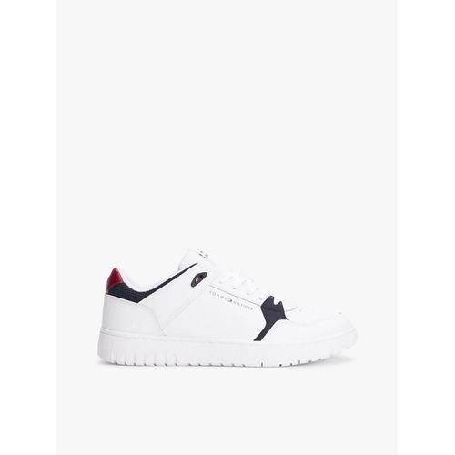 Chaussures De Basket Multitextures Crantes Avec Cuir Th Basket Core Lite Lth Mix/White - 47