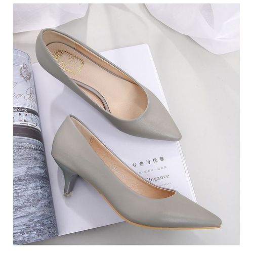Chaussures De Bureau En Cuir  Talons Hauts Pour Femmes,Escarpins De Luxe,Fabrication  Talons Compenss,Petit Chaton,Chaussures De Fte De Marie,5cm