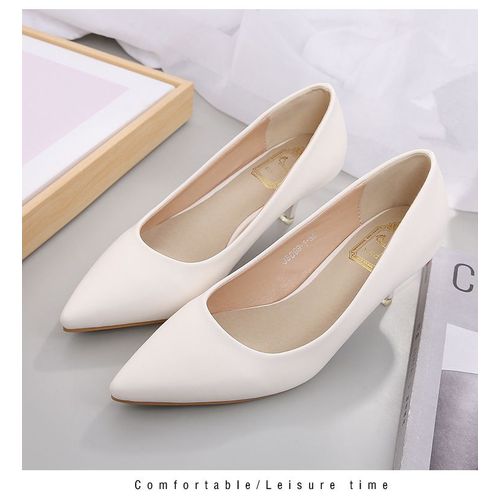 Chaussures De Bureau En Cuir  Talons Hauts Pour Femmes,Escarpins De Luxe,Fabrication  Talons Compenss,Petit Chaton,Chaussures De Fte De Marie,5cm