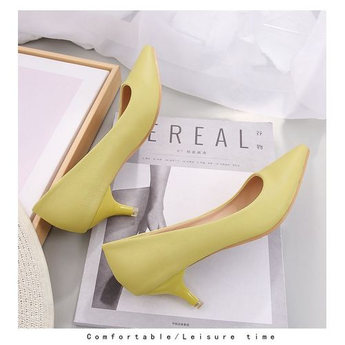 Chaussures De Bureau En Cuir  Talons Hauts Pour Femmes,Escarpins De Luxe,Fabrication  Talons Compenss,Petit Chaton,Chaussures De Fte De Marie,5cm