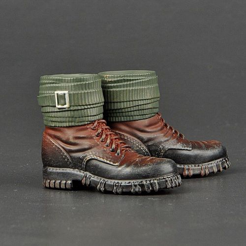 Chaussures De Combat De Montagne De 12 Pouces Pour Soldats Allemands De La Seconde Guerre Mondiale, Modle Masculin Miniature Adapt Aux Figurines D'Action, Accessoire Corporel, Faites  La Main,