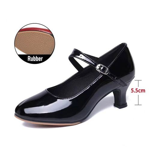 Chaussures De Danse Rick Pour Femmes,Talons  Sangle De Rinage Pour Salle De Rh,Salsa,Tango,Flamenco,Latin,3 1/2cm,5 1/2cm - 35