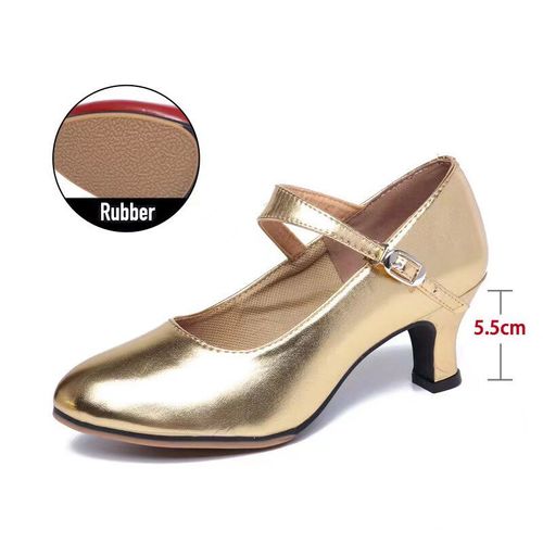 Chaussures De Danse Rick Pour Femmes,Talons  Sangle De Rinage Pour Salle De Rh,Salsa,Tango,Flamenco,Latin,3 1/2cm,5 1/2cm - 38