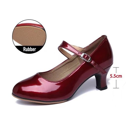 Chaussures De Danse Rick Pour Femmes,Talons  Sangle De Rinage Pour Salle De Rh,Salsa,Tango,Flamenco,Latin,3 1/2cm,5 1/2cm - 39