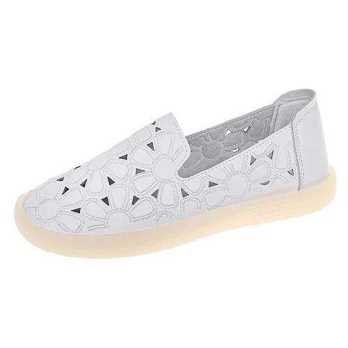 Chaussures De Grand-Mre Rondes Pour Femmes,Mocassins Souples  Bouche Peu Profonde,Baskets Dcontractes  Enfiler Pour Femmes,Chaussures D'infirmire Respirantes,t, - 39