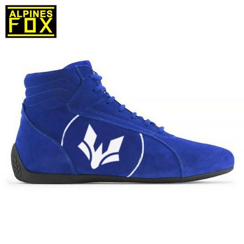Chaussures De Kart En Daim Rsistant  L'usure Pour Homme Bottes De Course Tout-Terrain,Protection Rinage,Ignifuge,Fia - 36