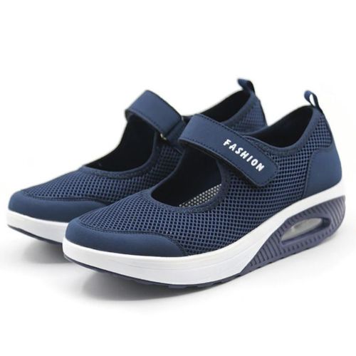 Chaussures De Marche Lgres En Maille Respirante,Baskets Plates  Coussin D'air,Dcontractes, La Mode,Pour Femme - 37