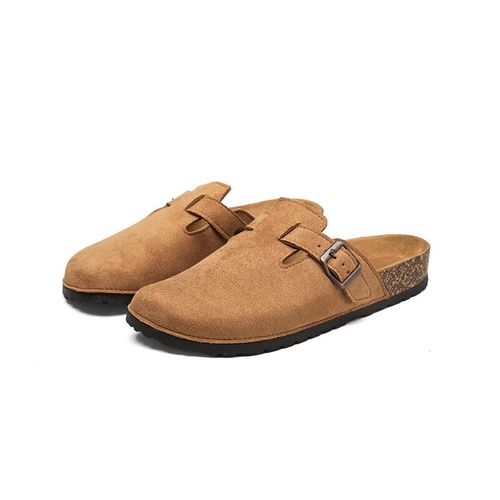 Chaussures De Plage Classiques Unisexes Avec Soutien De La Vote Plantaire Pour Hommes,Mules En Daim,Sabots En Lige,Sandales Rtro Pour Hommes,Bir11:4ations Stok,Mode