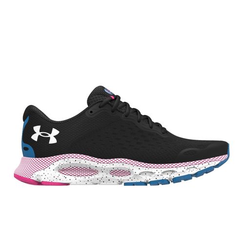 Chaussures De Running De Course Femme Under Armour Hovr Infinite 3 - Noir / Blanc / Rose lectrique - 36 1/2