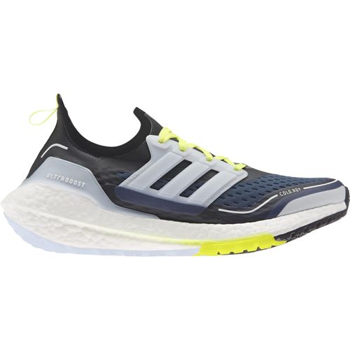 Chaussures De Running Femme Adidas Ultraboost 21 Cold.Rdy - Bleu Marine / Bleu Ple / Jaune - 36 2/3