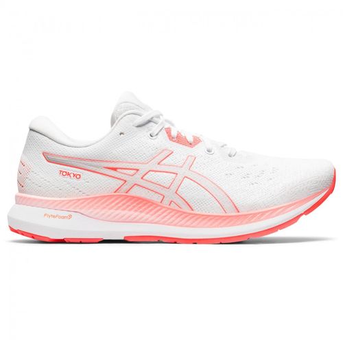 Chaussures De Running Femme Asics Evoride Tokyo - Blanc / Rouge Vif - 37 1/2