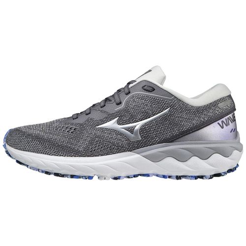 Chaussures De Running Femme Mizuno Wave Skyrise 2 - Violet / Argent / Blanc - 36 1/2
