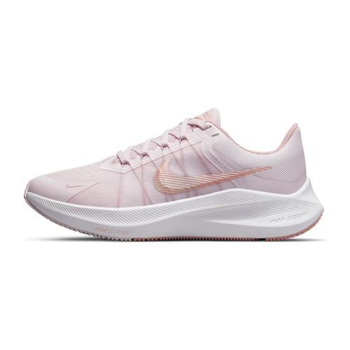 Chaussures De Running Femme Nike Winflo 8 - Violet / Bronze / Blanc / Vert Fluo - 36 1/2
